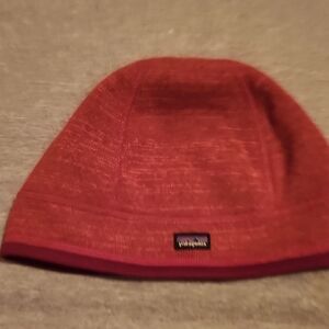 Patagonia Red Beanie Size Large